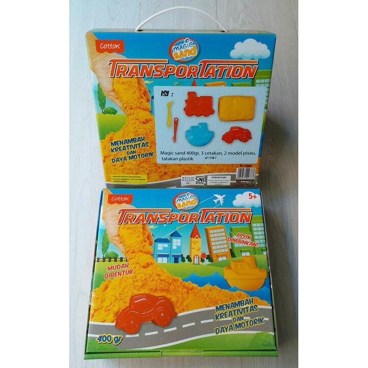 Magic Sand Transportation Mainan Anak