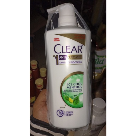 Shampo Clear ice menthol 660ML