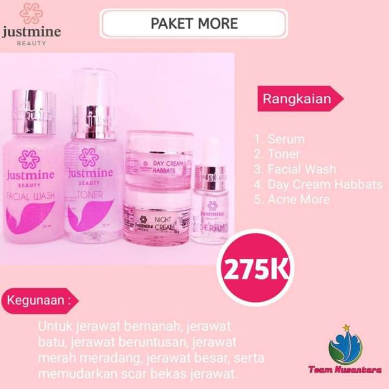 justmine beauty skincare