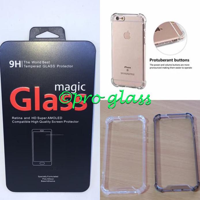 Unik Casing Kesing Cover Iphone 5 5S Se Tempered Glass Acrylic Anticrack Case