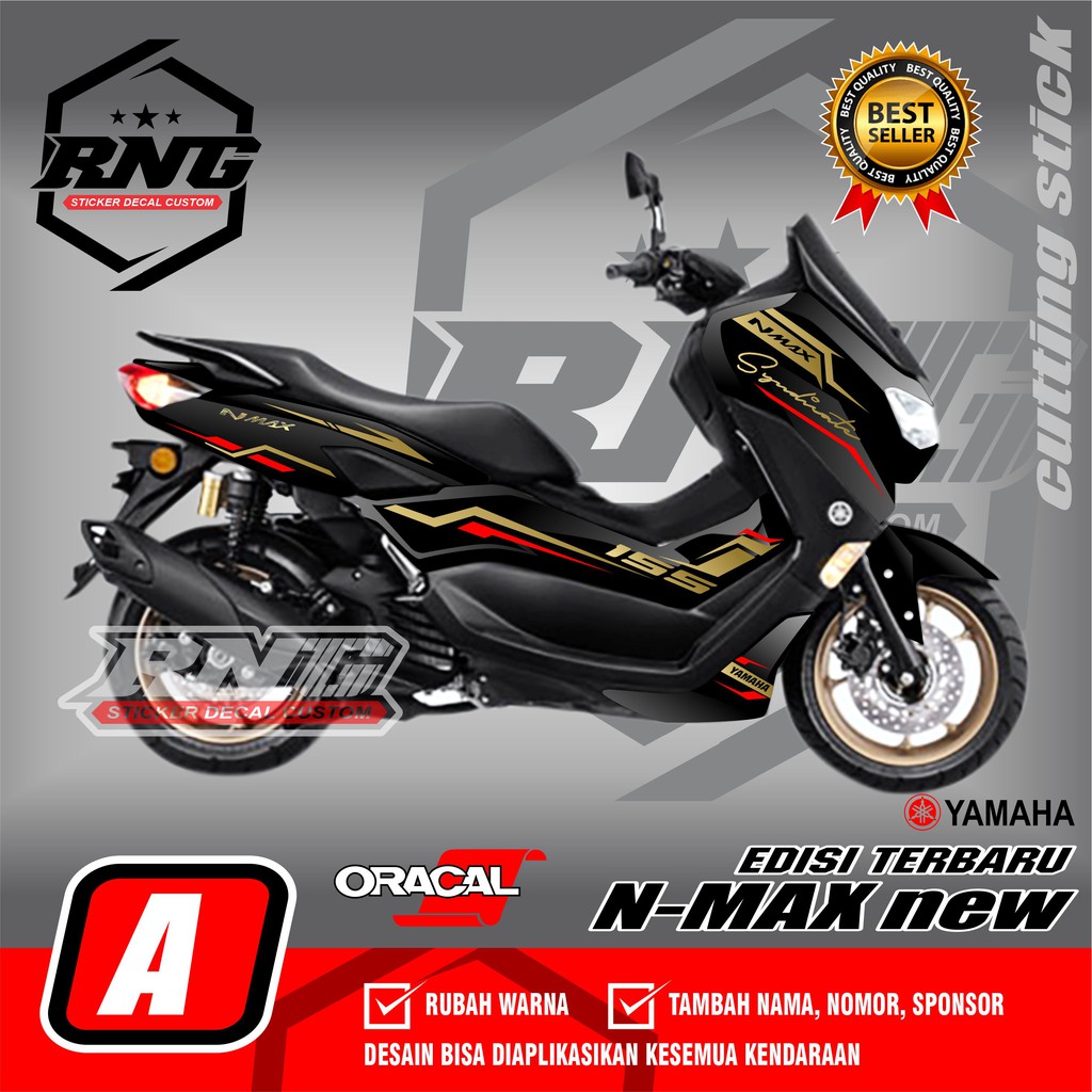 STICKER NMAX VARIASI TERBARU Sticker Nmax Stiker Stripping Motor Yamaha Nmax