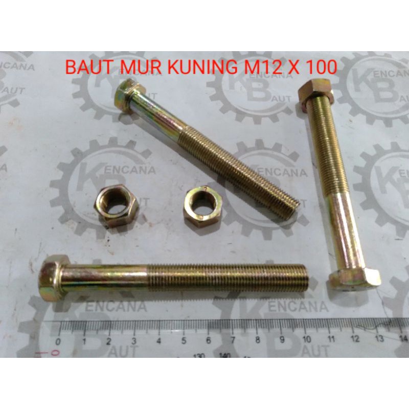 BAUT MUR M12 X 100