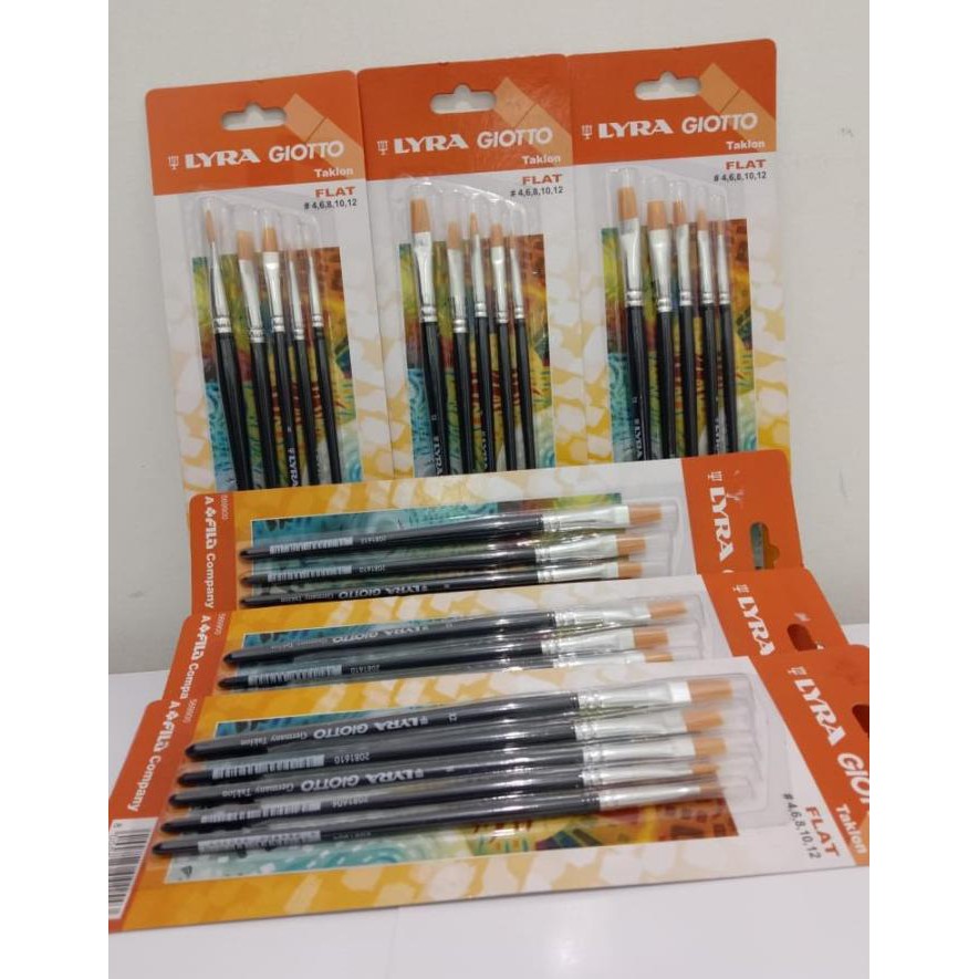 

TERBARU KUAS LYRA GIOTTO FLAT PERALATAN MELUKIS ART SET MENGGAMBAR