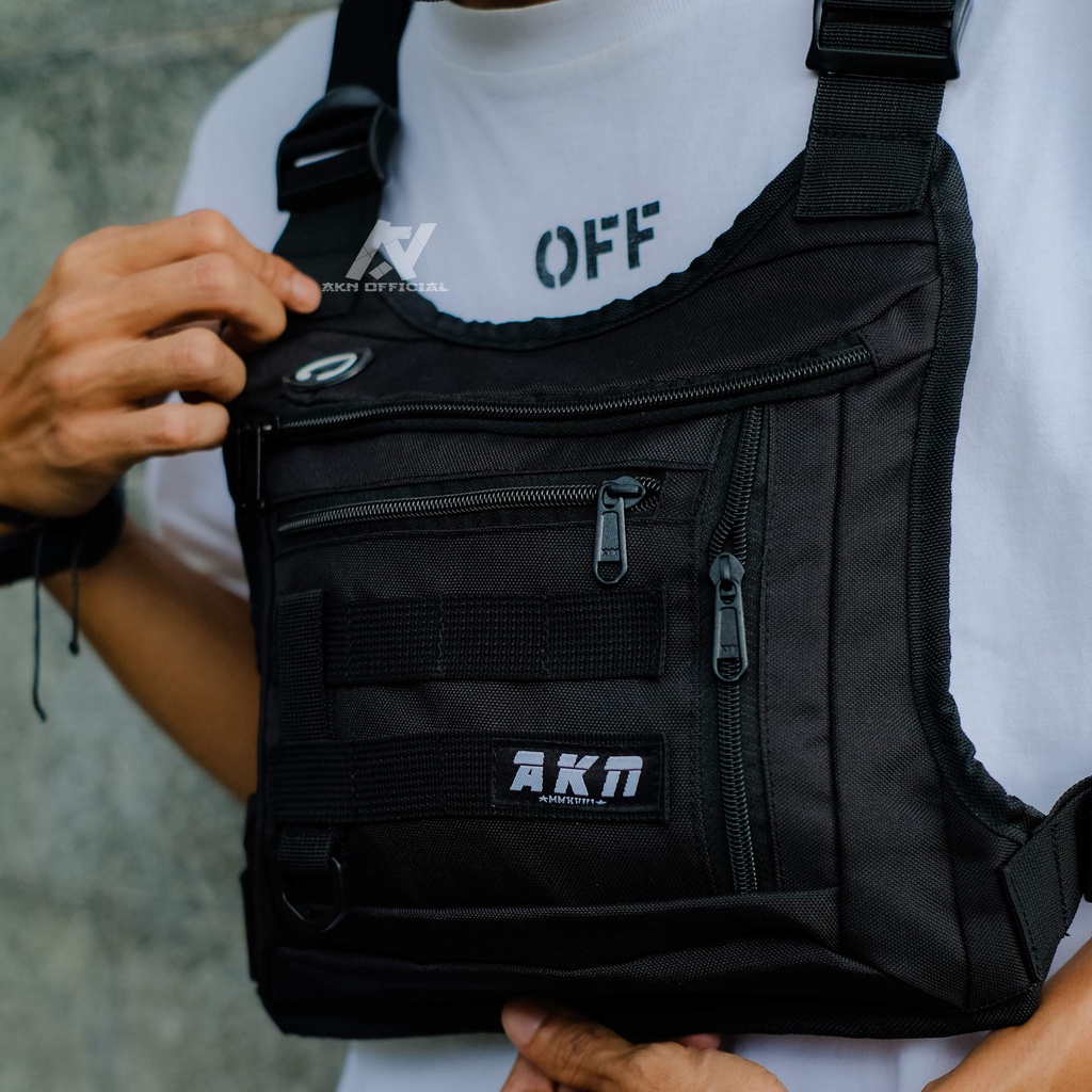 AKN - TAS DADA PRIA TACTICAL AVENTURY CHEST BAG RIG BAG OUTDOOR