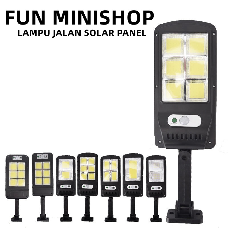 LAMPU JALAN PJU SOLAR PANEL SURYA TENAGA MATAHARI MURAH WATERPROOF LAMPU SOROT