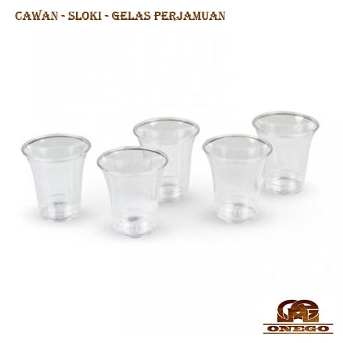 Jual Cawan Sloki Gelas Platik Perjamuan Shopee Indonesia