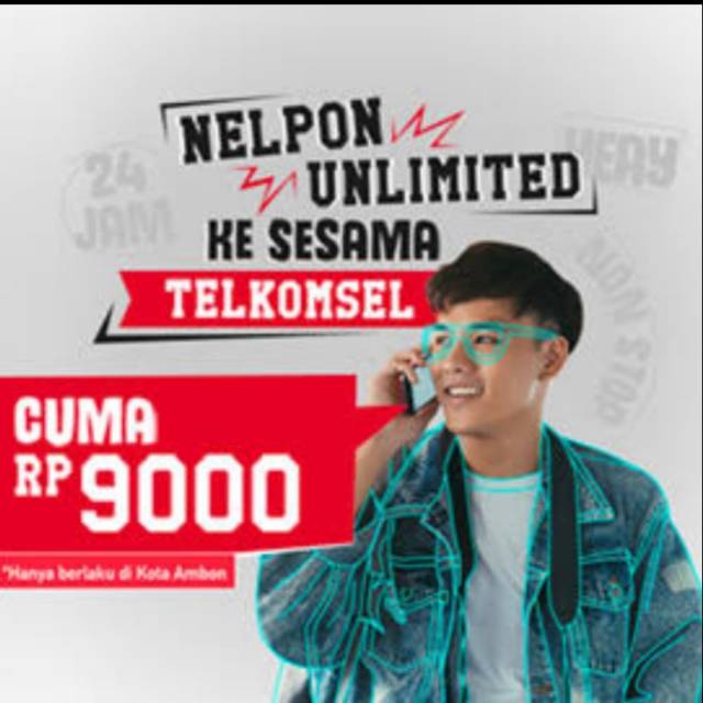 PAKET NELPON SEPUASNYA...TELKOMSEL