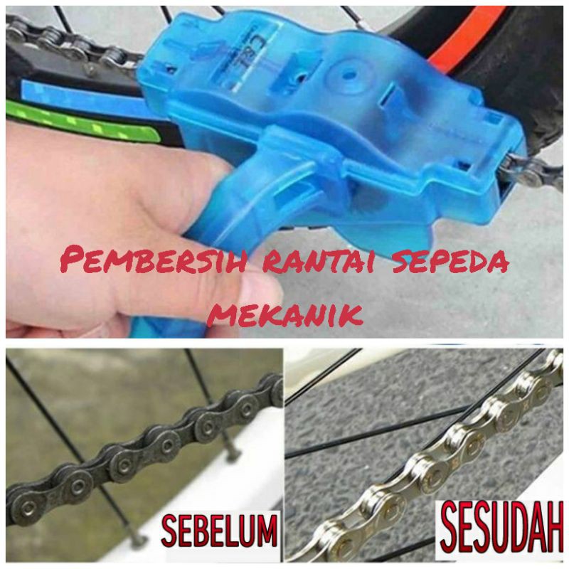 PEMBERSIH RANTAI SEPEDA MEKANIK