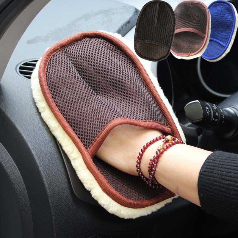 Kain Lap Mobil Wool Model Sarung Tangan