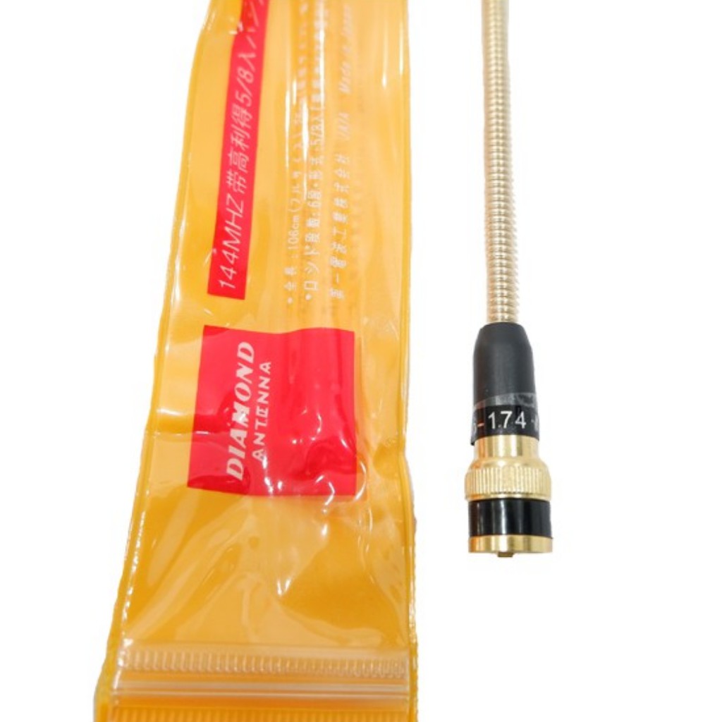 ANTENNA HANDY TALKY HELIKEL GOLD BNC  NEW