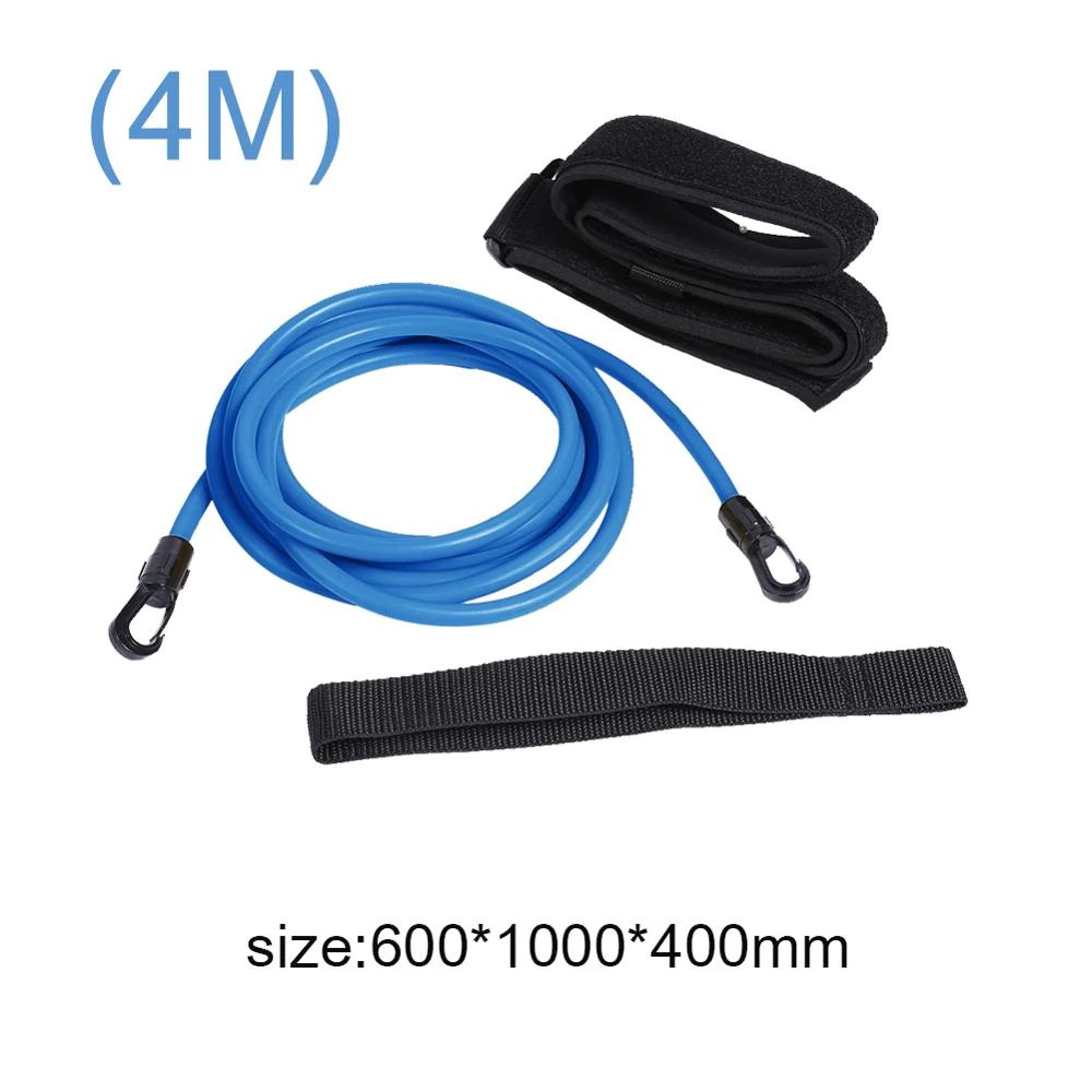 Obaolay Alat Latihan Renang Adjustable Swimming Training Resistance Band Safety Rope 4 Meter - OB100