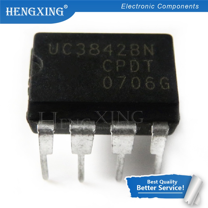 100pcs IC UC3842AN DIP8 UC3842 UC3842BN DIP 3842AN DIP-8 UC3842A UC3842B