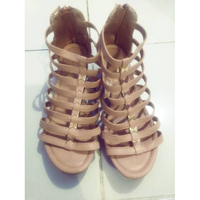 preloved Laviola gladiator shoes uk 37