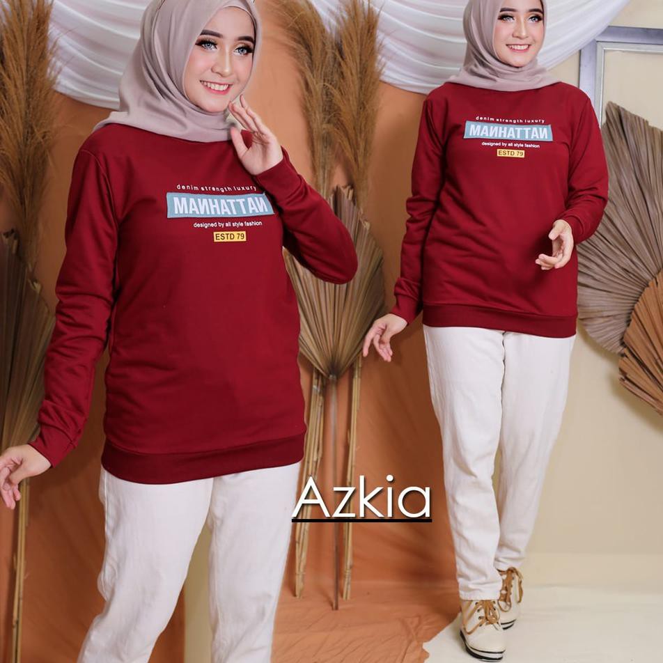 SHOPEE MALL KAOS SWEATER WANITA