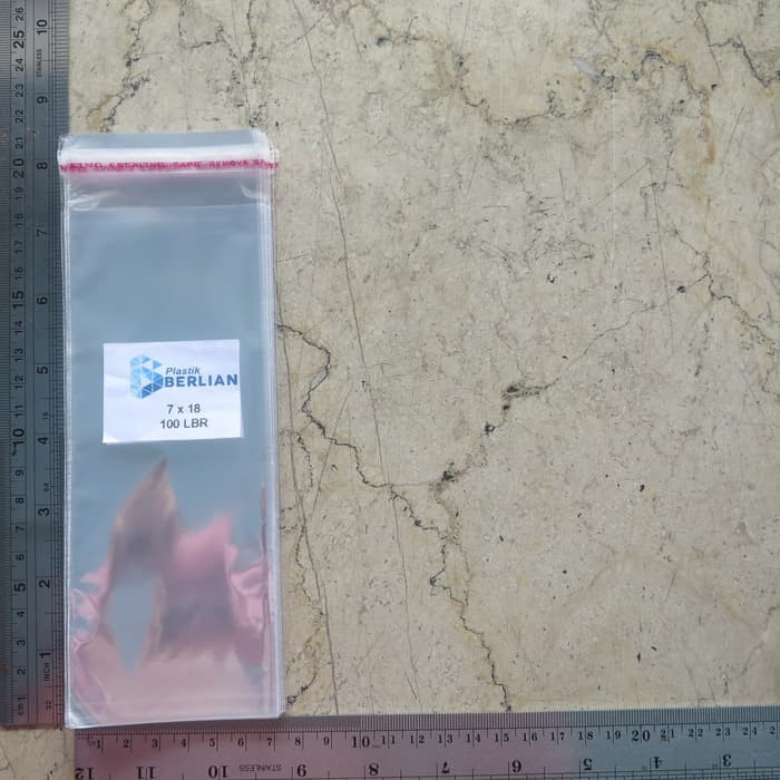 

Stok Ready Plastik OPP 7X18CM KW2 100LBR Lem atau Seal Flash Sale