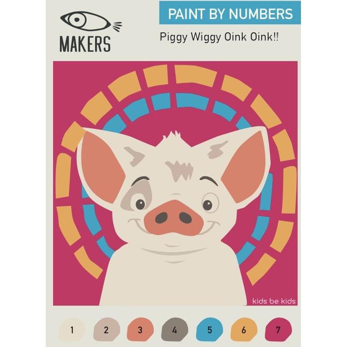 

Art / Piggy Wiggy - Painting By Numbers
