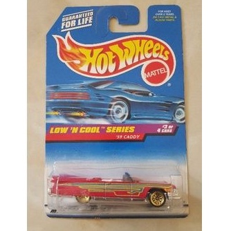 Hot Wheels 59 Caddy Cadillac Red Merah