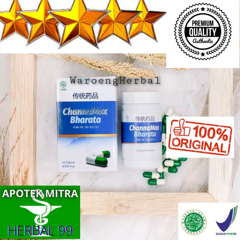 100% ASLI ChannaMax Bharata Asli Obat Pengering Luka Obat Luka Pasca Operasi