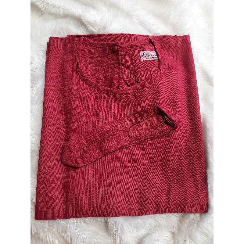 ATASAN KEBAYA BATWING TALI / KATALI KALILA BATWING modern kebaya jumbo kebaya batwing tali jumbo-MARUN
