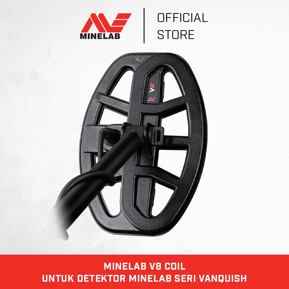 Minelab V8 Coil Untuk Detektor Minelab Seri VANQUISH