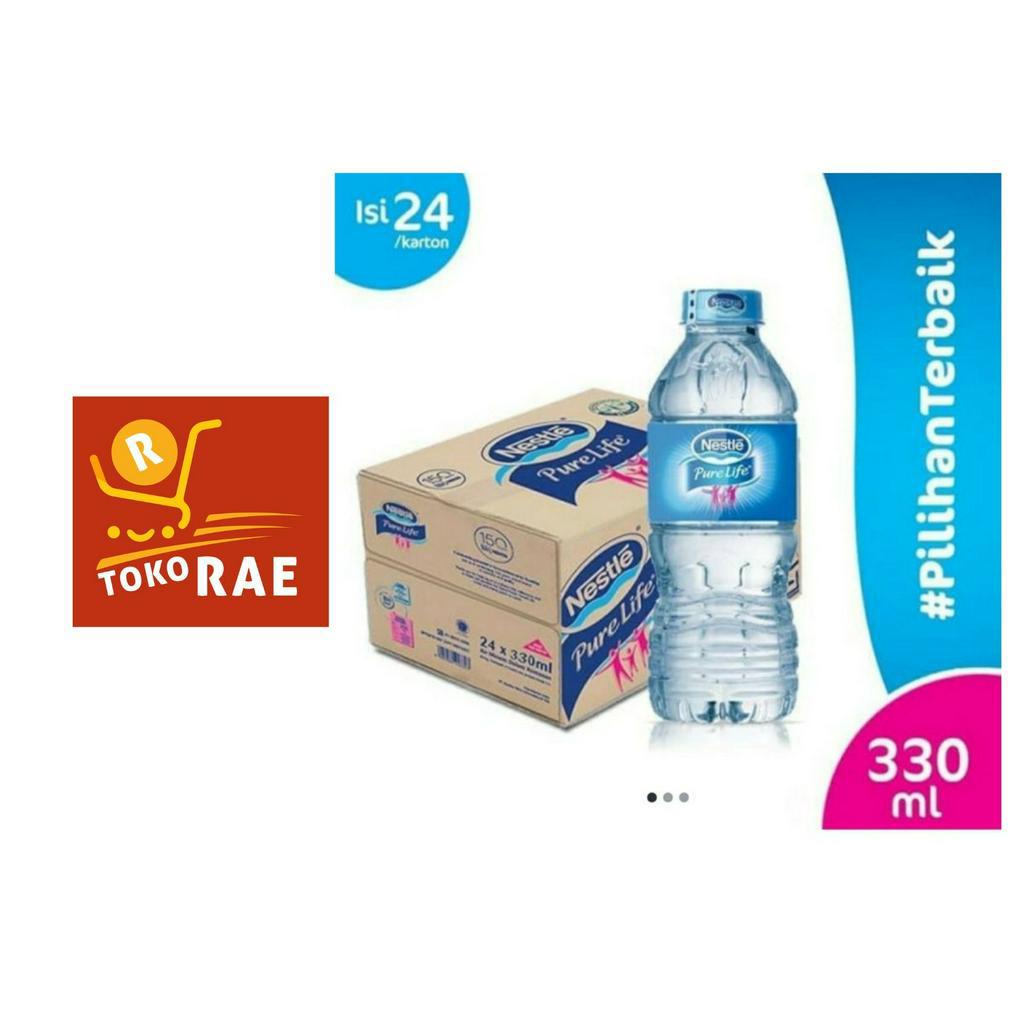 

Nestle Pure life 330ML botol mini per dus 24 botol