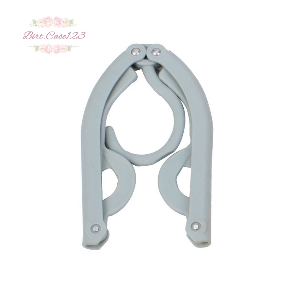 RT72 GANTUNGAN HANGER BAJU LIPAT PORTABLE TRAVEL PLASTIK BC6209