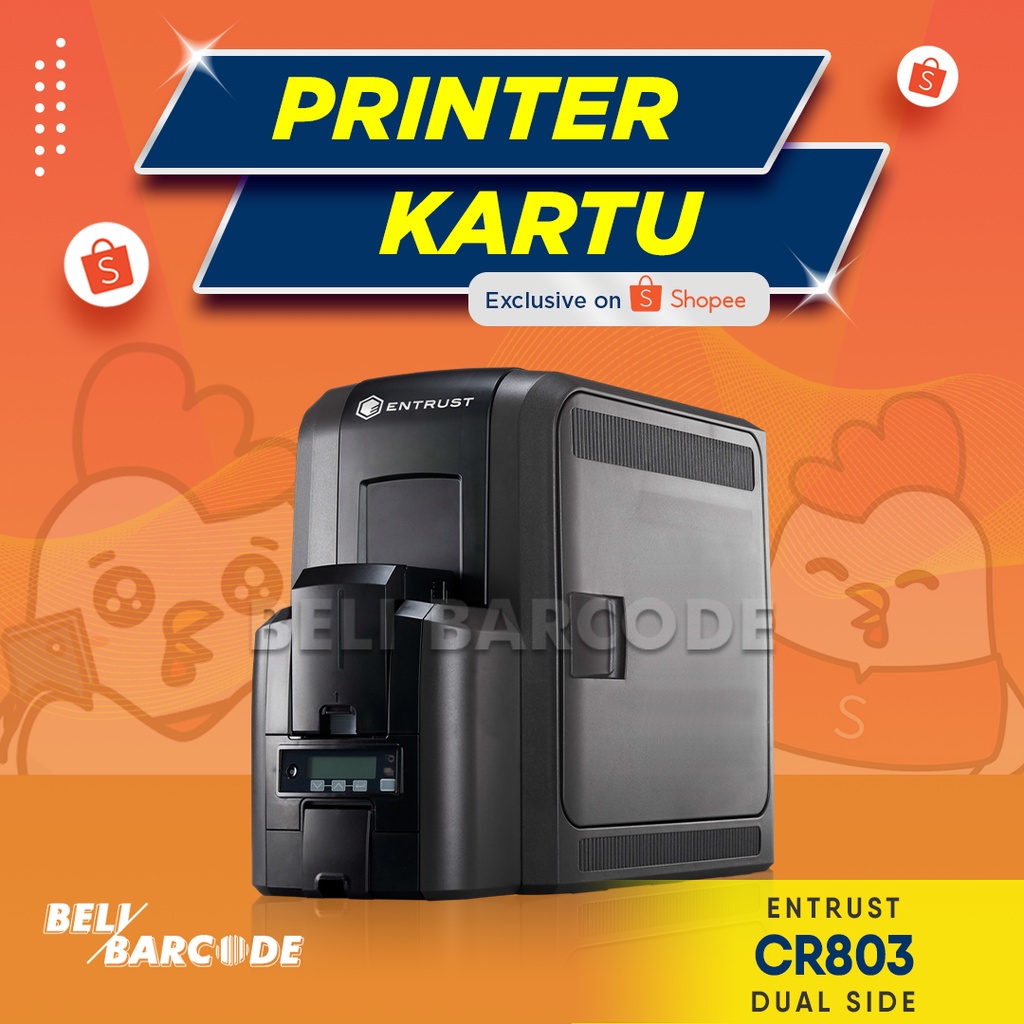 ENTRUST CR803 Printer Cetak Kartu - Card Printer / ID Card Printer