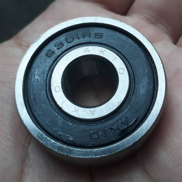 Bearing Laker 6301 2RS AKIO tutup karet 2 sisi