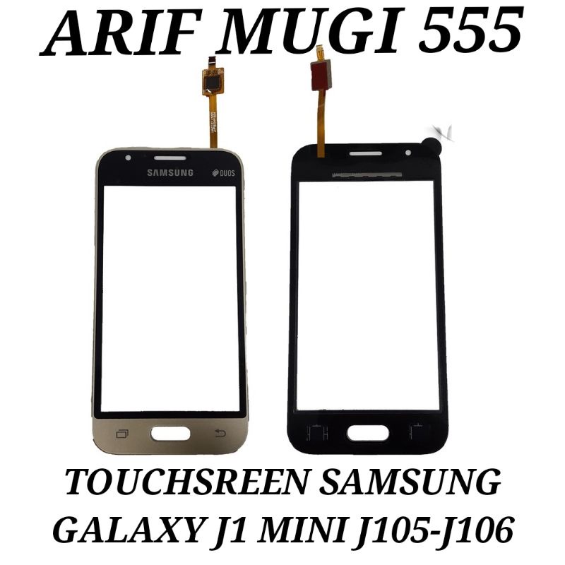 TOUCHSREEN TS LAYAR SENTUH SAMSUNG GALAXY J1 MINI J105-J106 ORIGINAL