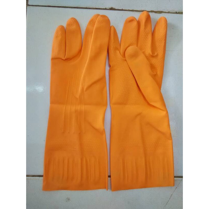 PROMO !!! Sarung Tangan Karet Latex Murni Non Slip Textures