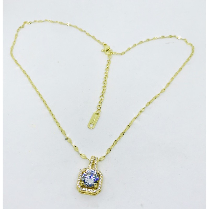 kalung titanium//kalung permata//titanium//perhiasan titanium