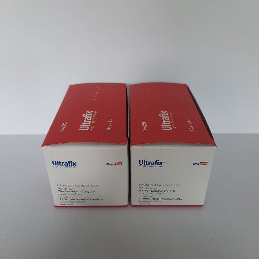 Ultrafix 10cm x 5m Onemed Plester Luka Ultrafix 10x5 Plester Tahan Air Plester Non Woven Plester Anti Air