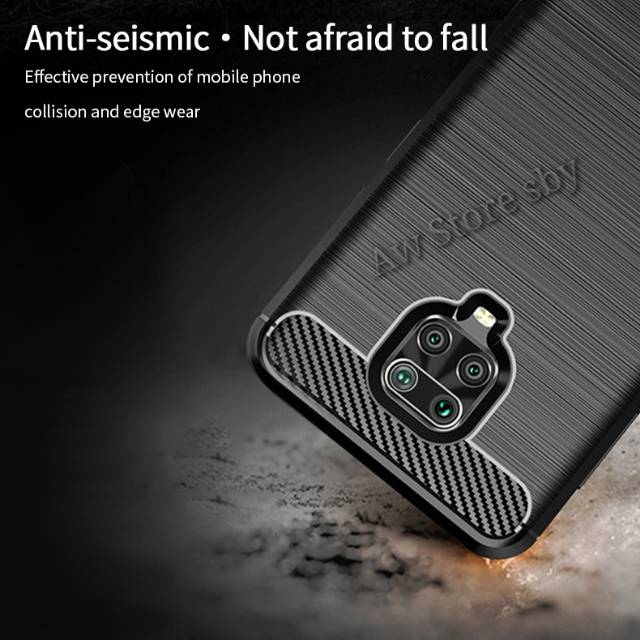 Premium case redmi 9/ 9c/ note 9/9s/ note 9 pro/mi note 10/ poco m3 (FiberCarbon)