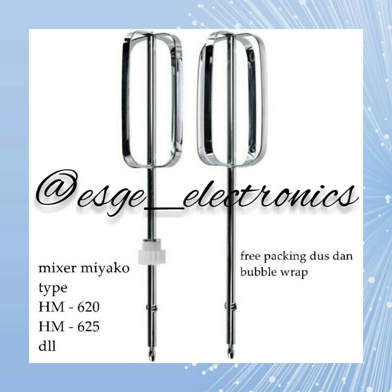 ORIGINAL SET STIK MIXER MIYAKO SET PENGOCOK TELUR MIYAKO MIXER HM 620 HM 625 SET STICK MIXER MIYAKO