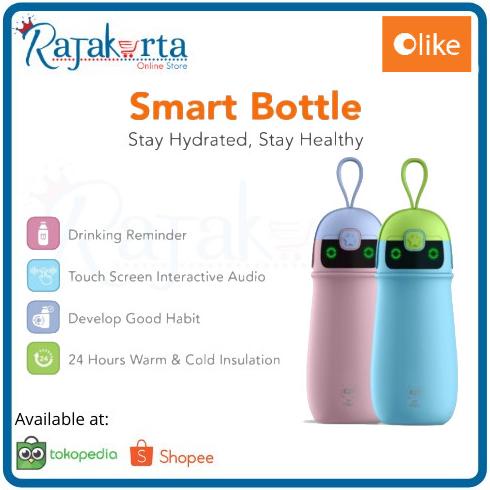 Olike Smart Bottle Pengingat Minum botol pintar anak original garansi
