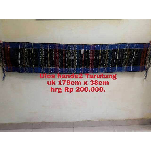 Ulos hande2 Tarutung tenunan tangan.