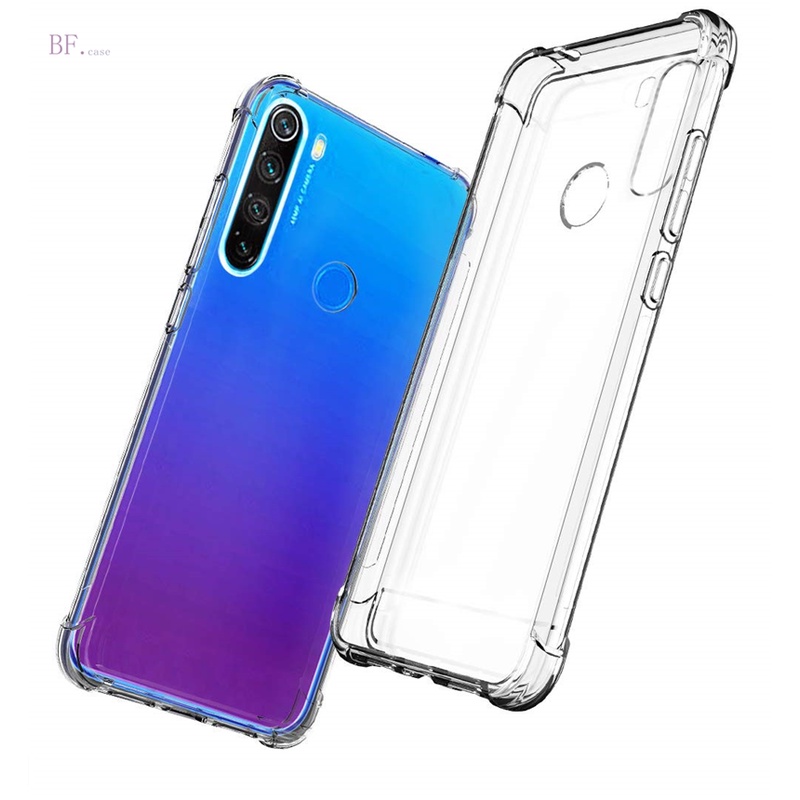 Case Pelindung Transparan Empat Sudut Anti Jatuh Untuk Vivo Y11 Y91 Y20I Y12S Y20 Y1 Y53 V15 V20 S1Pro V19 Y17 Y12 Y15