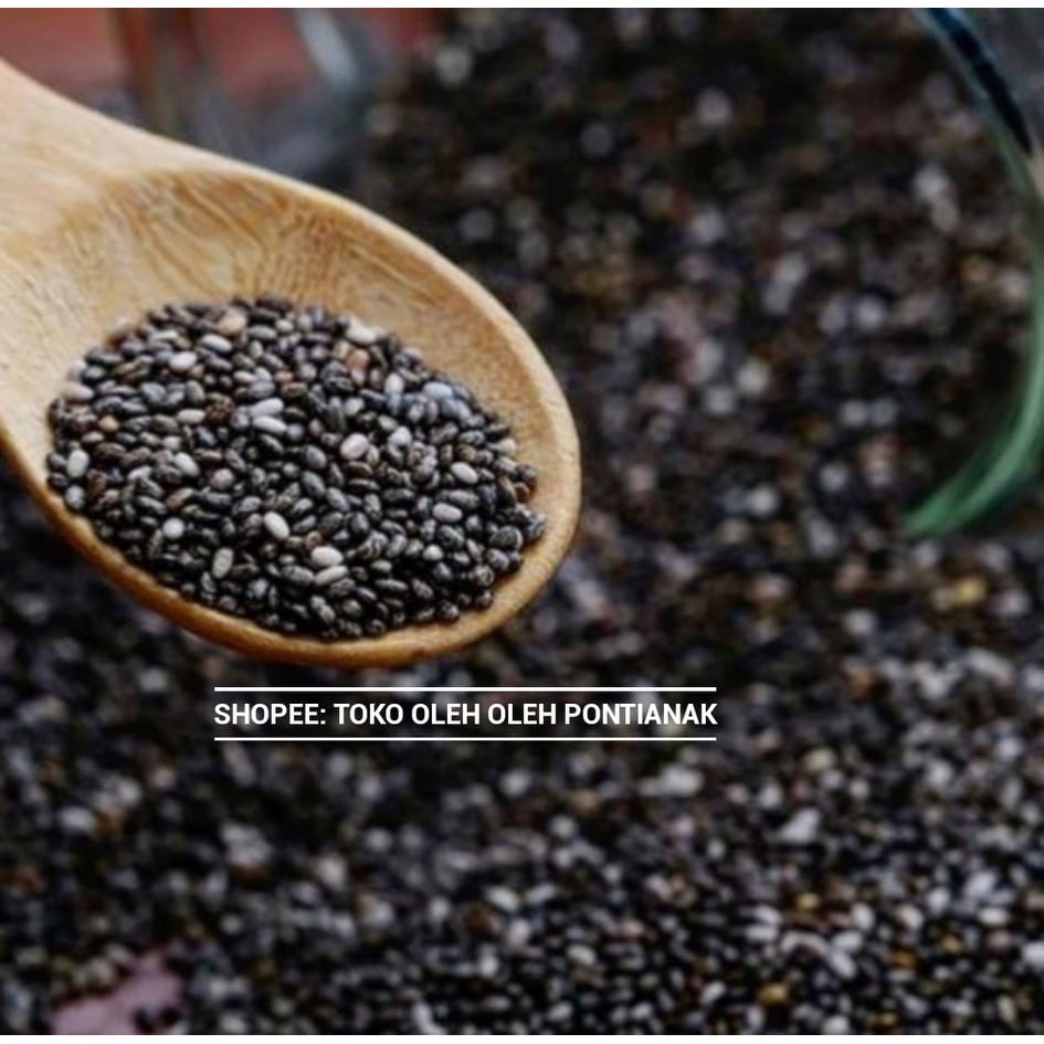 

ORGANIC BLACK CHIA SEED 100g MEXICO ORGANIK/ CHIA SEED HITAM CHIASEED