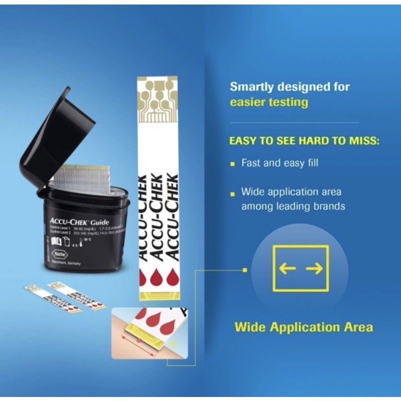 ACCU CHEK GUIDE STRIPS ISI 100 / Strip Accu-check Guide isi 100