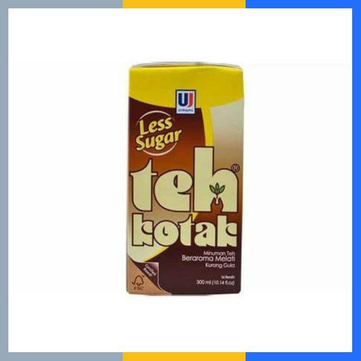 

Teh Kotak Less Sugar 300Mlisi 24 Pak