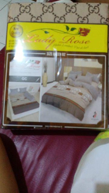 Sprei Lady Rose Gc Queen 160x200/ King 180x200