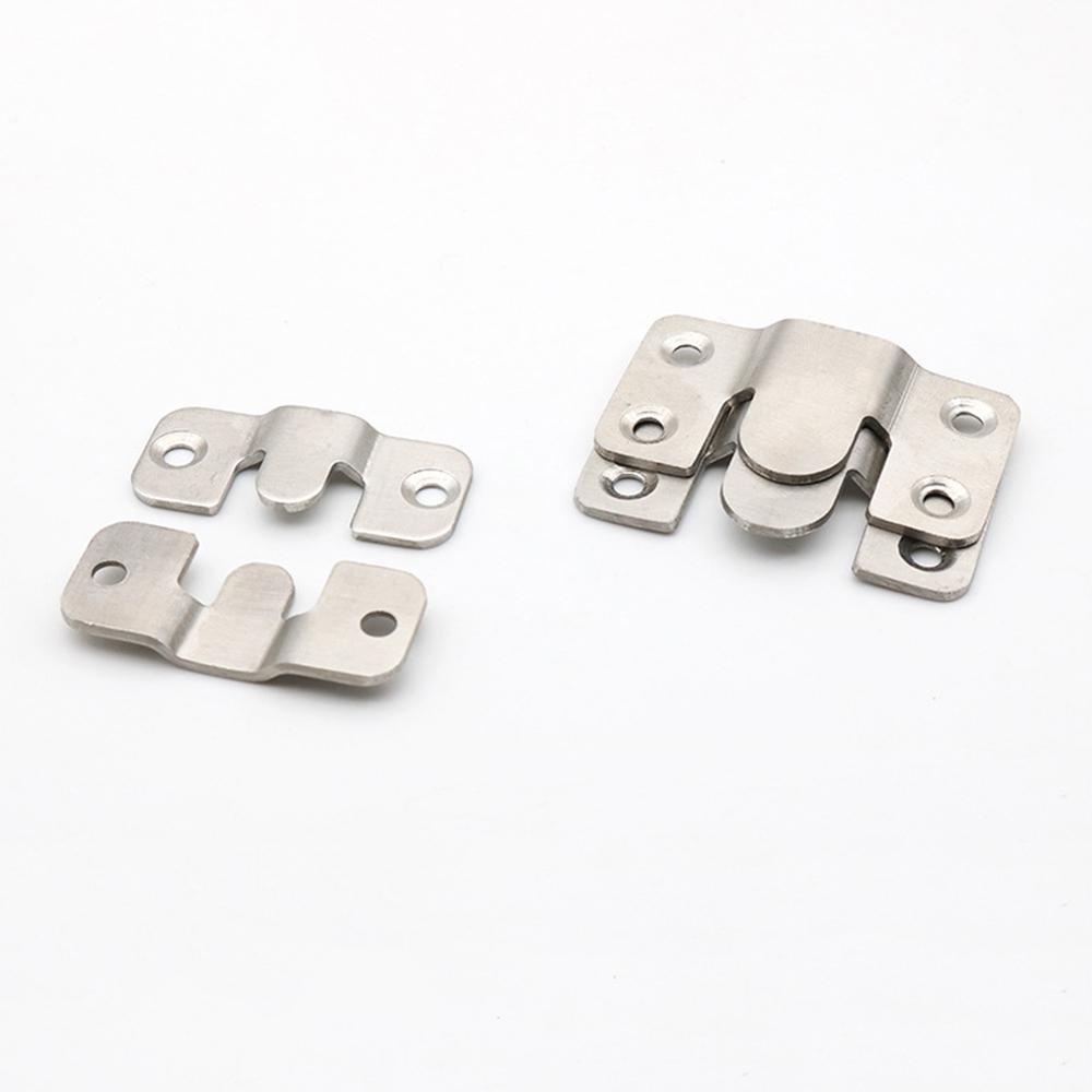 Kait Bingkai Foto Agustina Stainless Steel Flush Mount Z Clip Interlocking Lukisan Display Bracket
