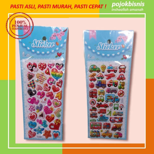 STIKER LUCU / STICKER TIMBUL / STICKER BT21 / STICKER KARTUN