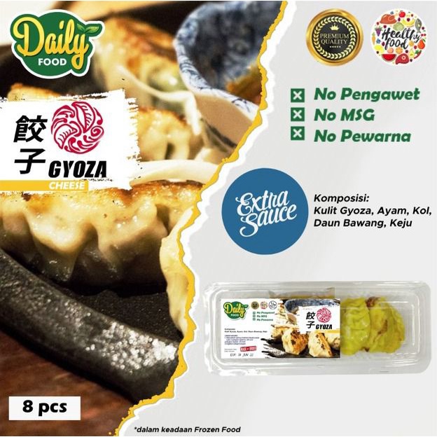 GYOZA CHEESE GYOZA AYAM KEJU FROZEN DAILYFOOD