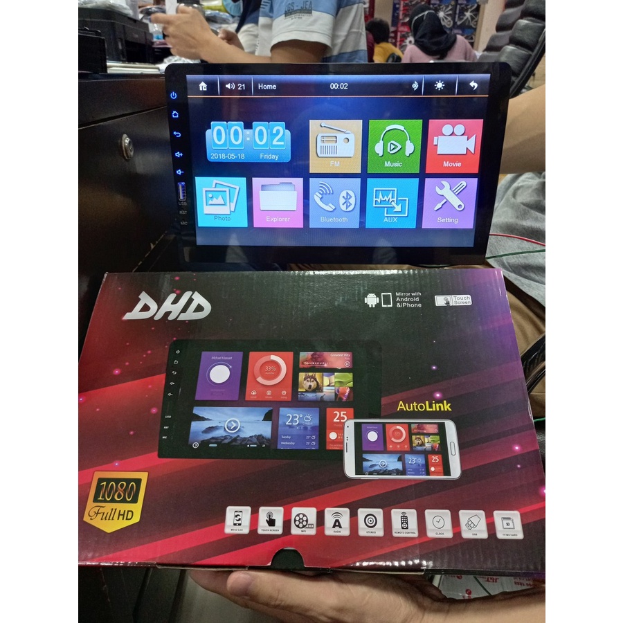 Deckless Head Unit MP5 10" Inch DHD 4300