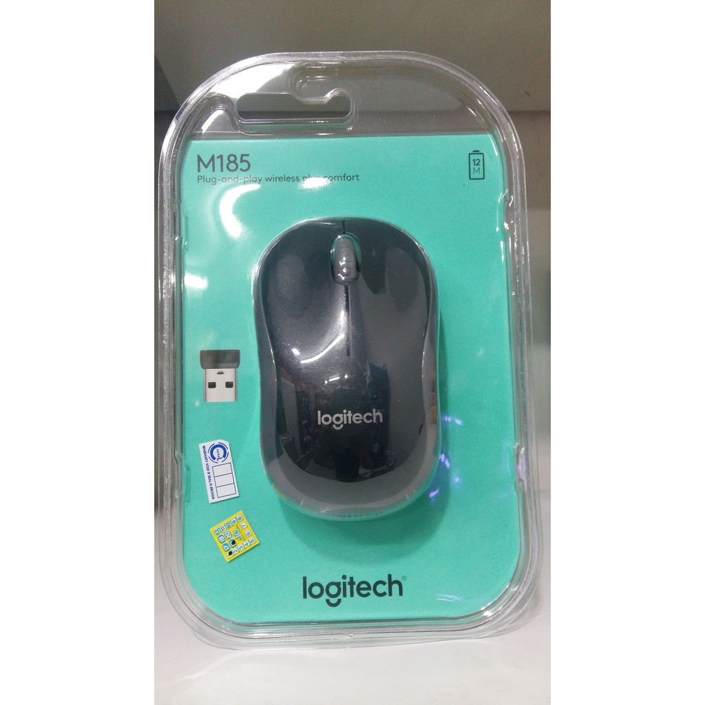 Logitech Mouse Wireless M185 Original