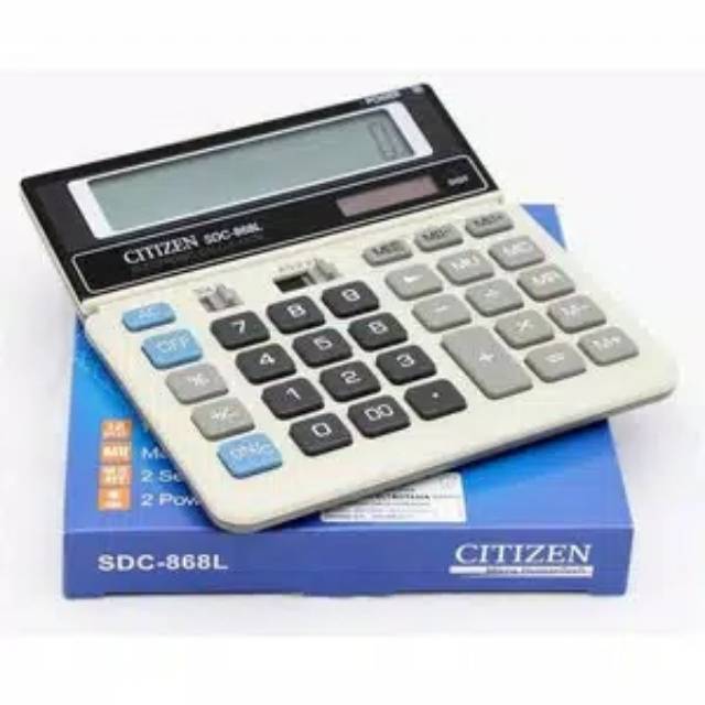 

kalkulator citizen SDC 868 L