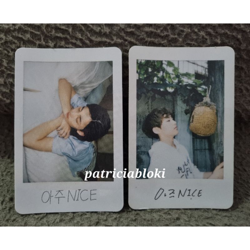 Official Photocard Jeonghan Hoshi Seventeen Love & Letter Repackage Pc Album n and l&l repackage ver