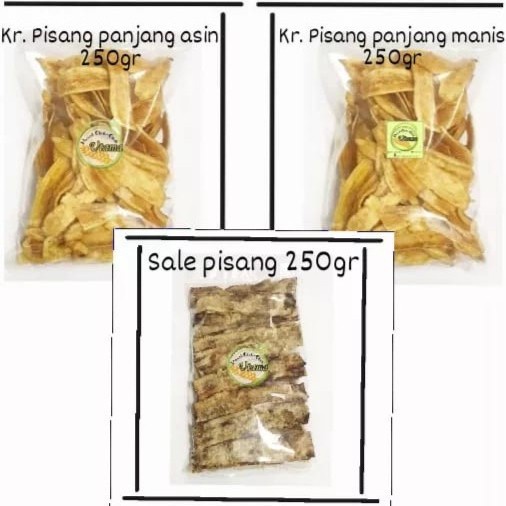 

ANEKA Keripik Pisang Manis dan Asin - Makanan Ringan - Snack Camilan enak