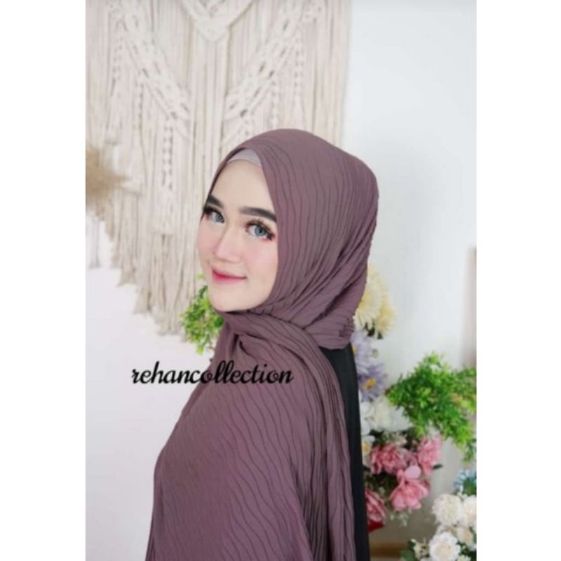 PASHMINA GELOMBANG / PASHMINA PLISKET GELOMBANG